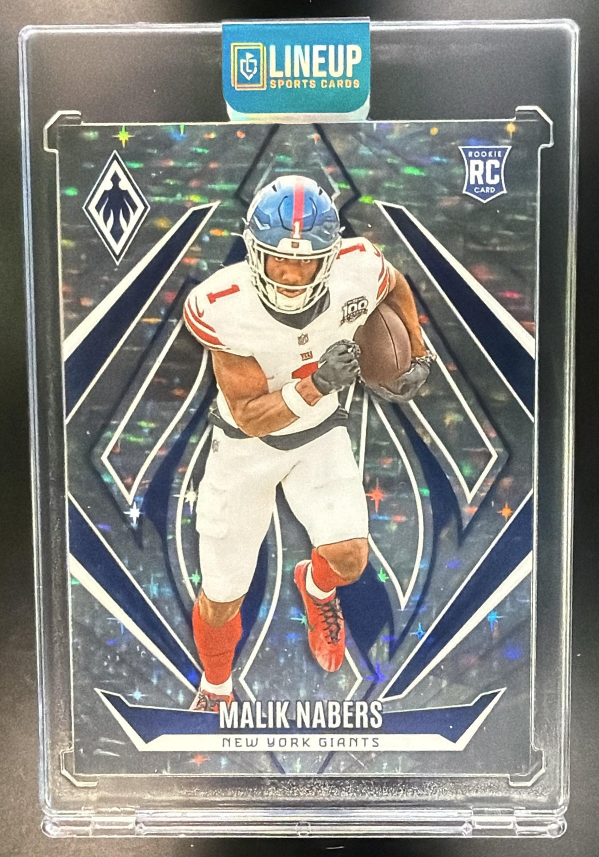 2024 Panini Phoenix Malik Nabers #221 Stars 1/180 RC Giants