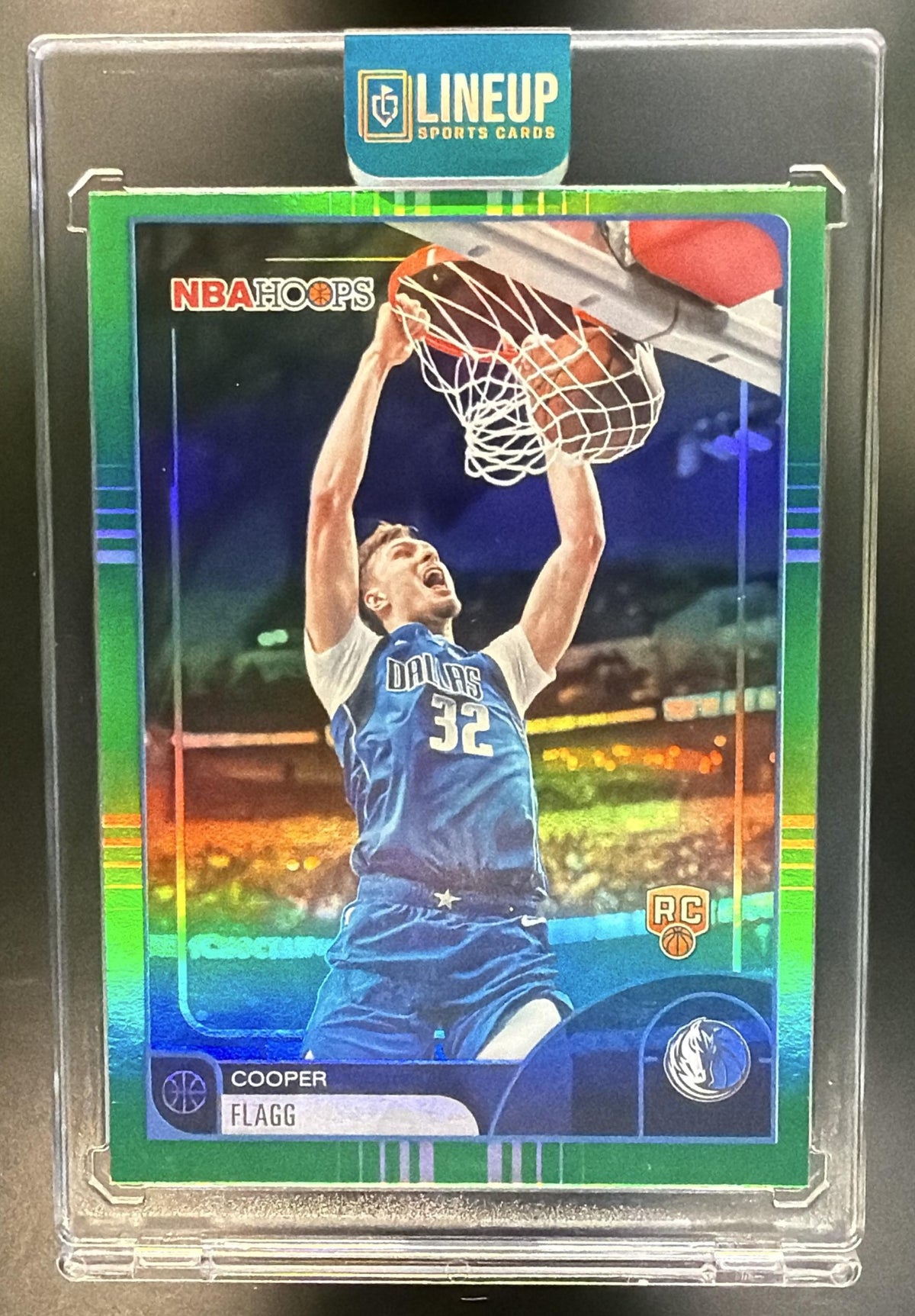 2025-26 Topps Hoops Cooper Flagg #35 Green RC Mavericks