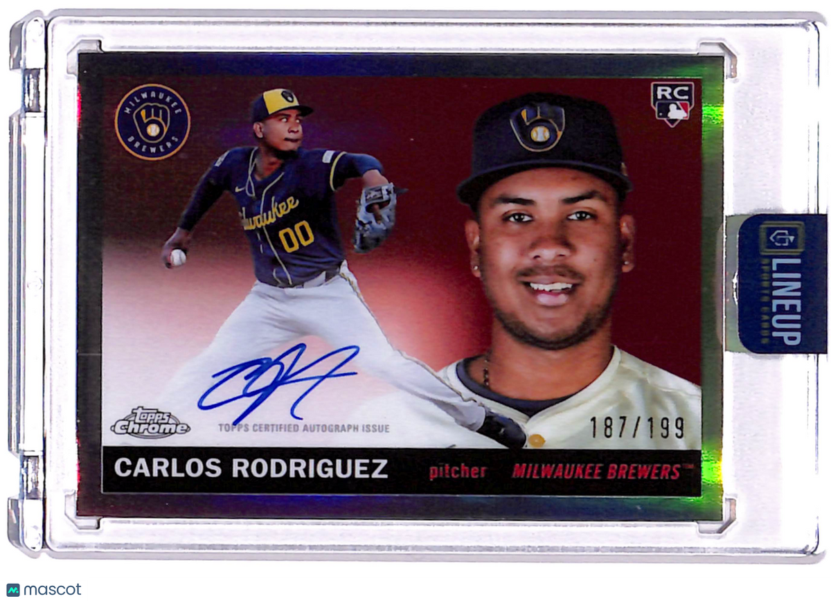 2025 Topps Chrome Platinum Baseball Carlos Rodriguez #CPA-CRO