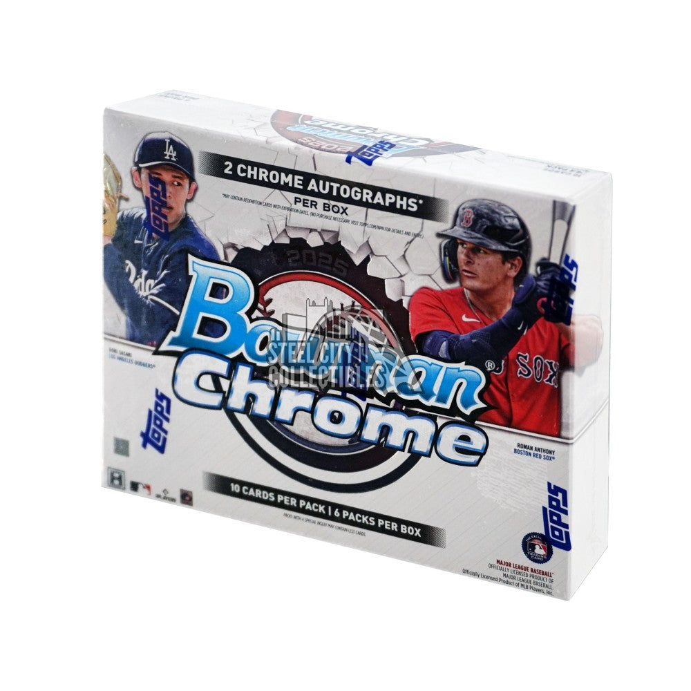 2025 Bowman Chrome Baseball Hobby Box - LINEUP Sports Cards