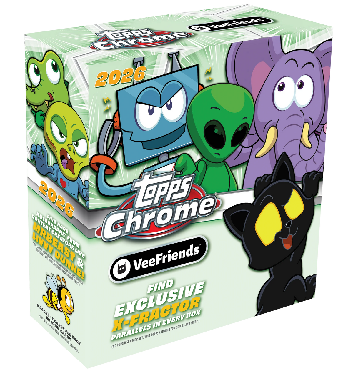 2026 Topps Chrome VeeFriends Mega Box