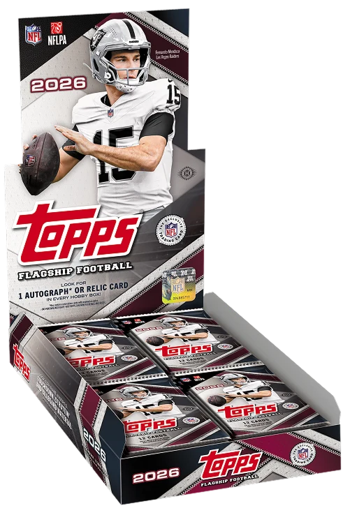 2026 Topps Flagship Football Factory Sealed Hobby Box