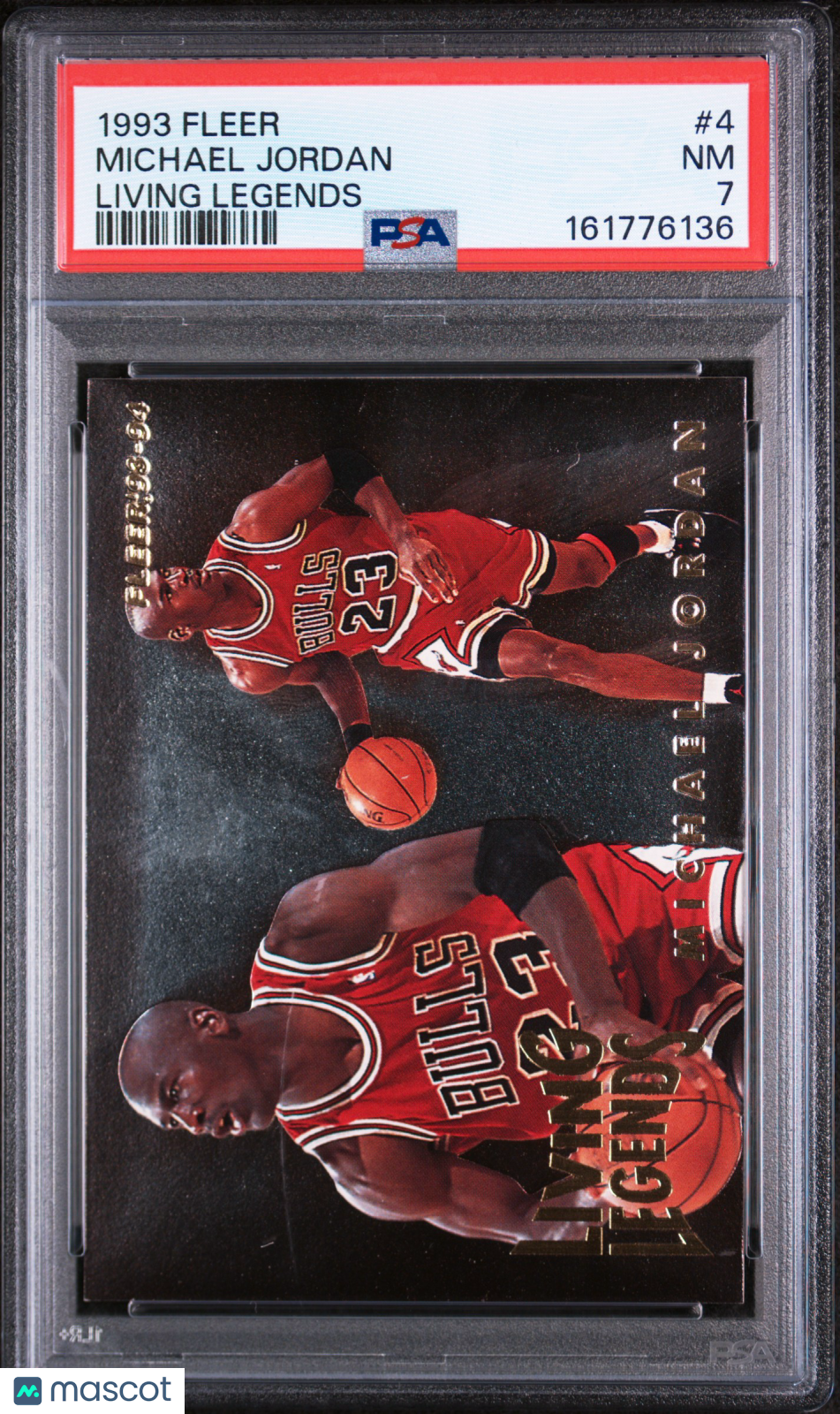 1993 Fleer Living Legends Michael Jordan #4 PSA 7