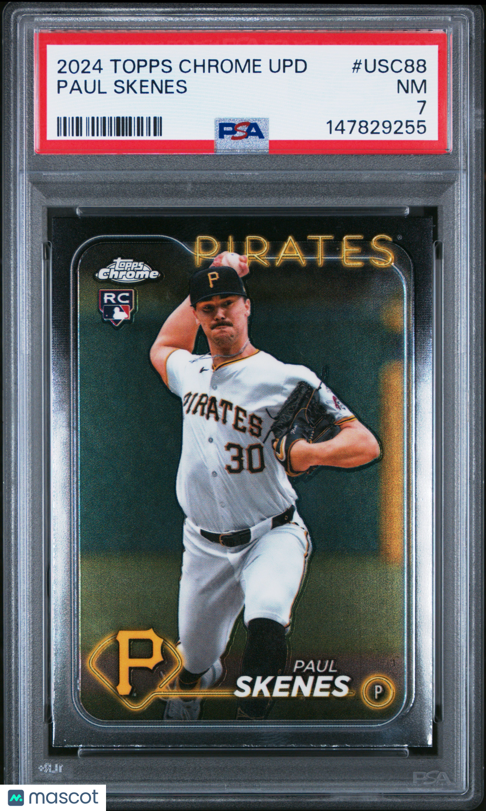 2024 Topps Chrome Update Paul Skenes #USC88 PSA 7