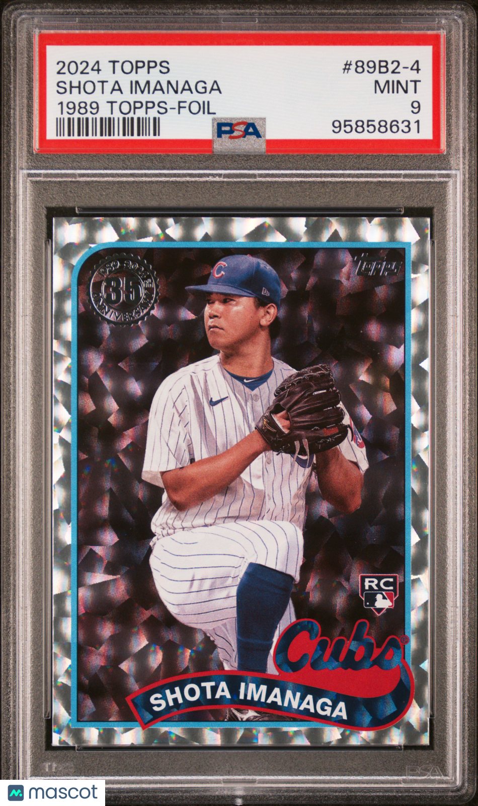 PSA 9 2024 Topps 1989 Topps Baseball Shota Imanaga #89B2-4 Foil