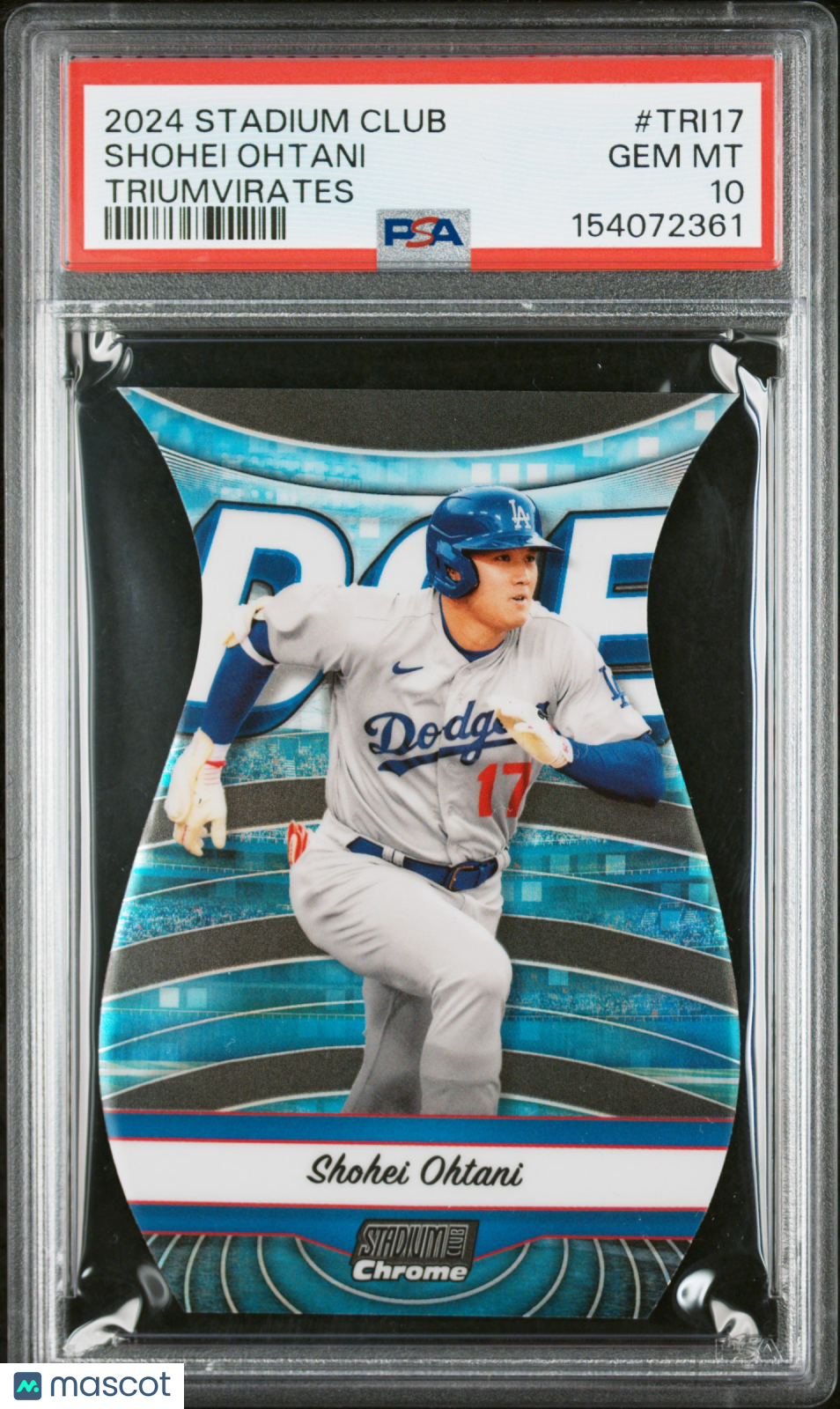 2024 Topps Stadium Club Triumvirates Shohei Ohtani #TRI17 PSA 10