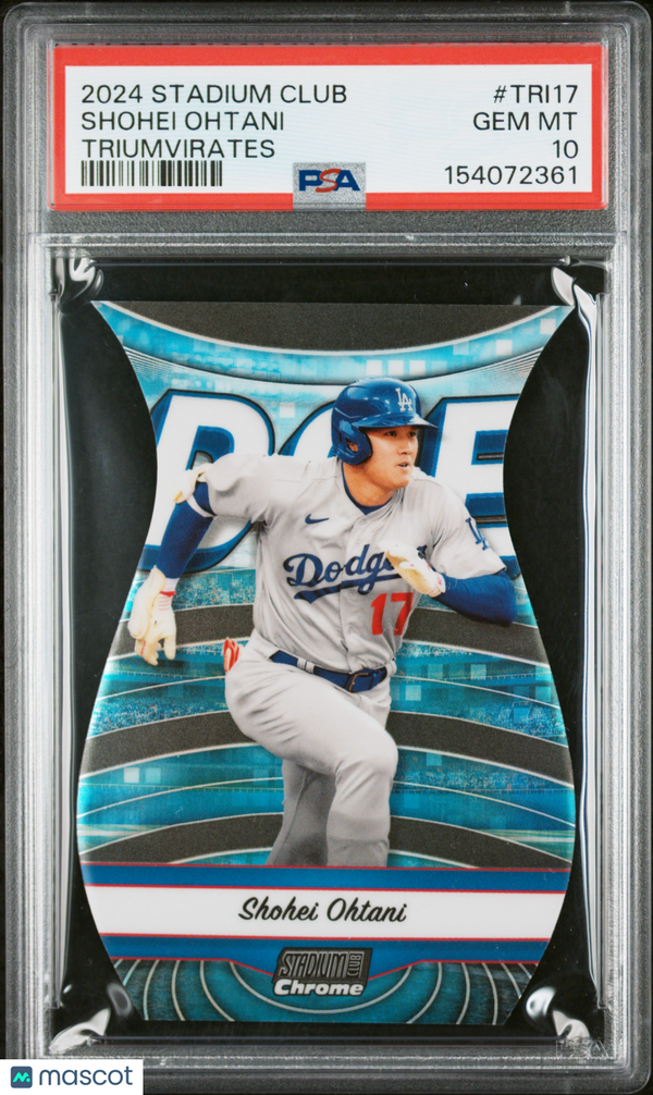 2024 Topps Stadium Club Triumvirates Shohei Ohtani #TRI17 PSA 10