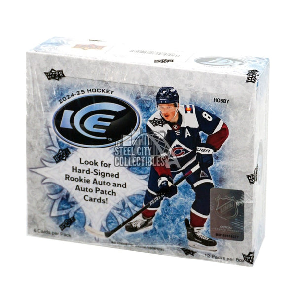 2024-25 Upper Deck Ice Hockey Hobby Box - LINEUP Sports Cards