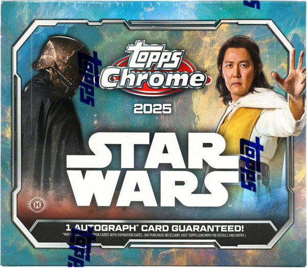 2025 Topps Chrome Star Wars Hobby Box - LINEUP Sports Cards
