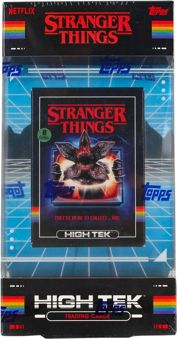 2025 Topps Stranger Things High Tek Hobby Box - LINEUP Sports Cards