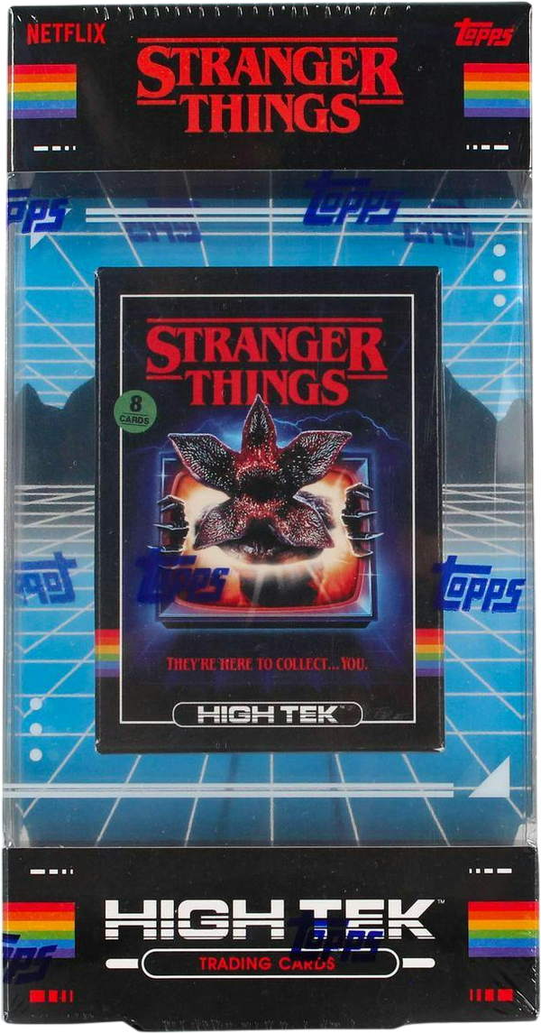 2025 Topps Stranger Things High Tek Hobby Box - LINEUP Sports Cards
