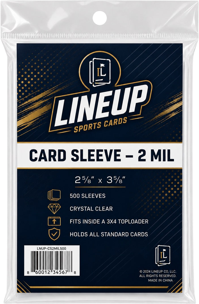 LINEUP Penny Sleeves 2 mil soft card sleeves, 500 count