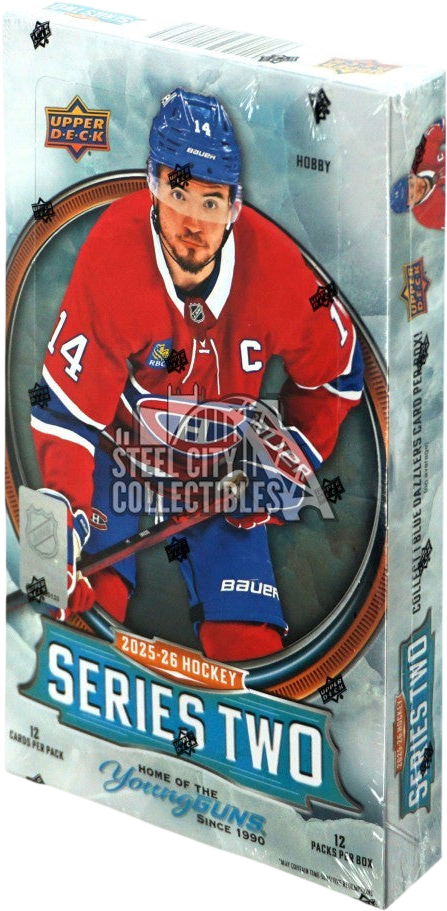 2025-26 Upper Deck Series 2 Hockey Hobby Box - LINEUP Sports Cards