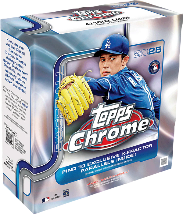 2025 Topps Chrome® Baseball - Mega Box
