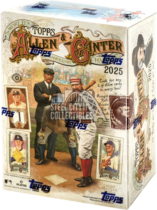2025 Topps Allen & Ginter Baseball Hobby Box - LINEUP Sports Cards
