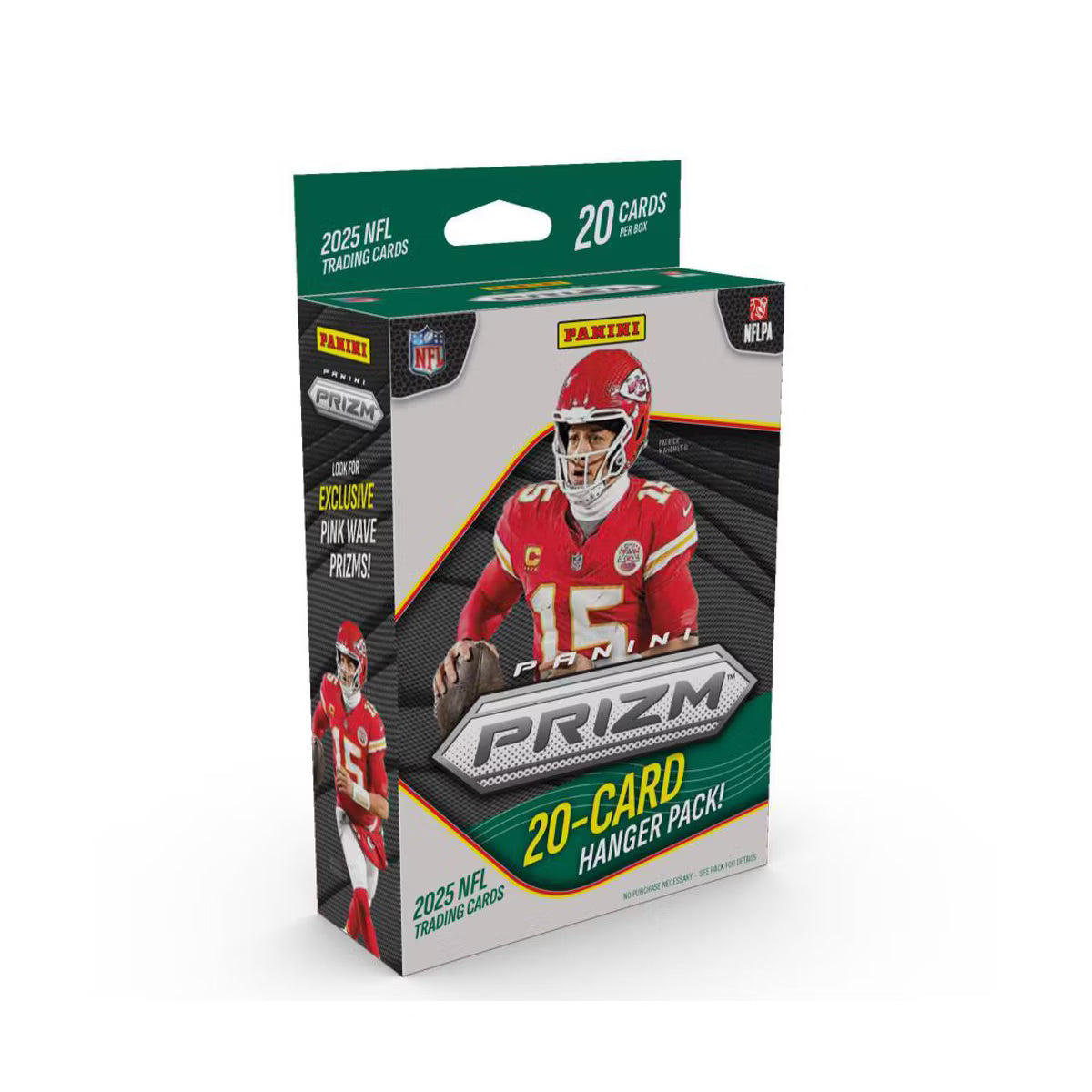 NFL 2025 Panini NFL Prizm Football Trading Card Hanger Pack