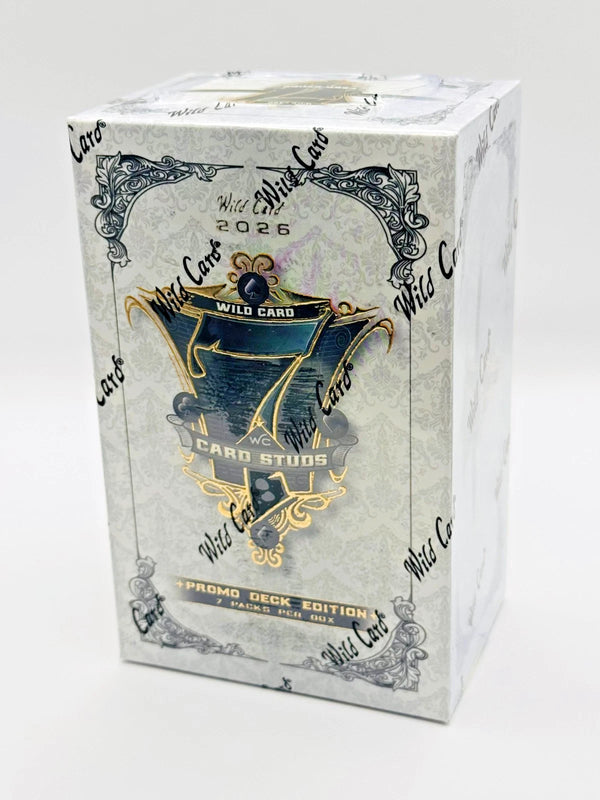 2026 Wild Card 7 Card Studs QB Promo Deck Box