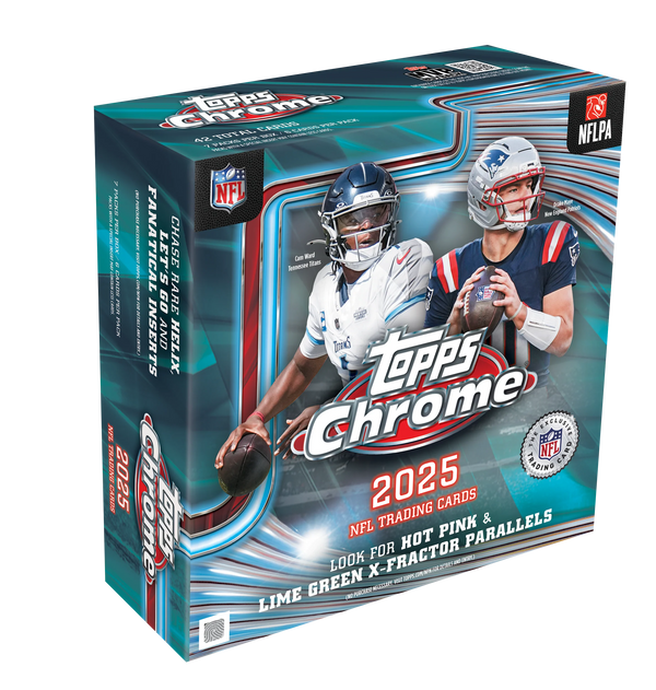 2025 Topps Chrome® Football Mega Box